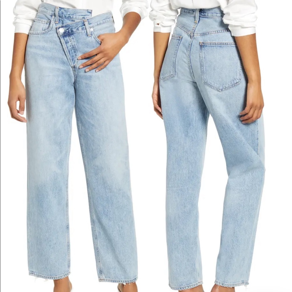 Agolde Crisscross Jeans